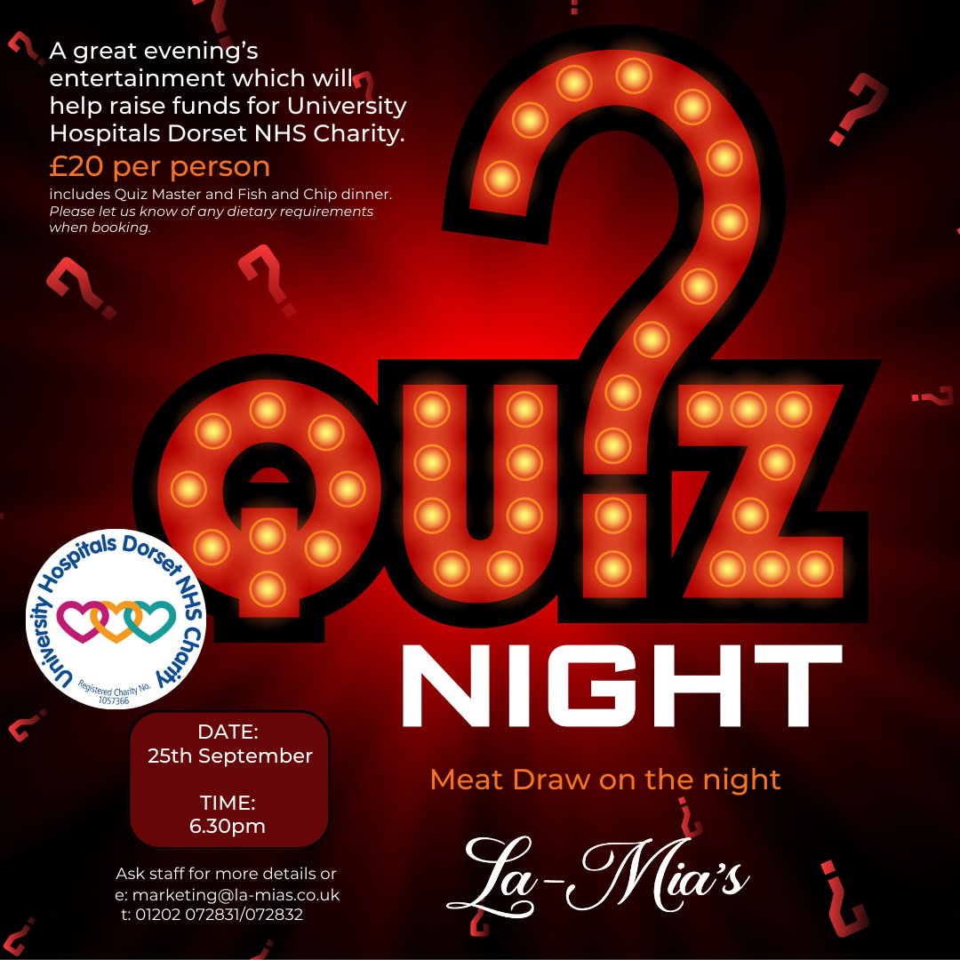 Charity quiz night